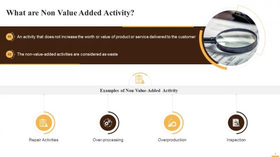 Non Value Added Activity In Kaizen Training Ppt
