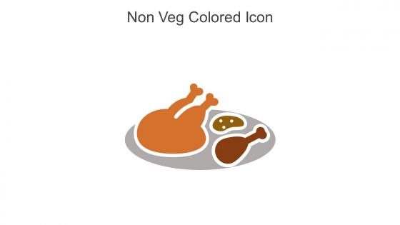 Non Veg Colored Icon In Powerpoint Pptx Png And Editable Eps Format