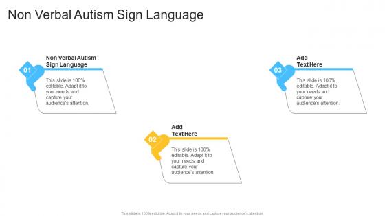 Non Verbal Autism Sign Language In Powerpoint And Google Slides Cpb