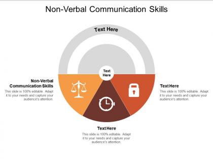 Non verbal communication skills ppt powerpoint presentation show grid cpb