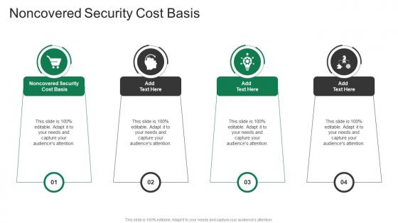 Noncovered Security Cost Basis In Powerpoint And Google Slides Cpb