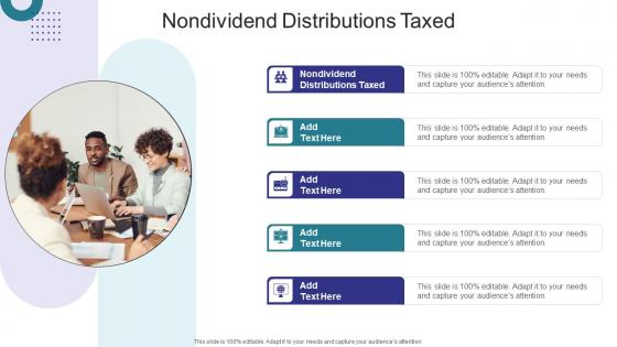 Nondividend Distributions Taxed In Powerpoint And Google Slides Cpb