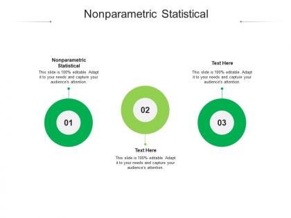 Nonparametric statistical ppt powerpoint presentation ideas layout cpb