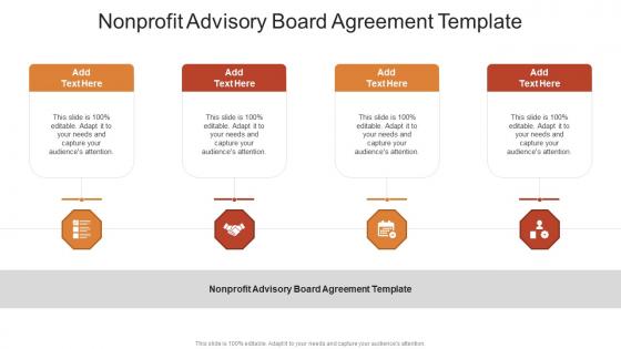 Nonprofit Advisory Board Agreement Template In Powerpoint And Google Slides Cpb