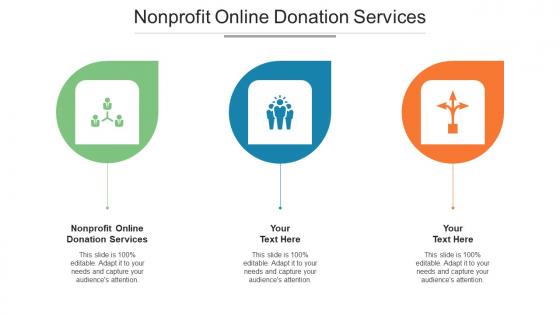 Nonprofit Online Donation Services Ppt Powerpoint Presentation Summary Designs Cpb