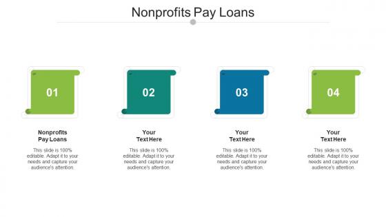 Nonprofits Pay Loans Ppt Powerpoint Presentation Inspiration Vector Cpb