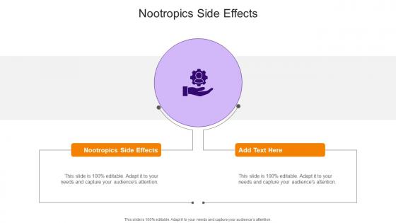 Nootropics Side Effects In Powerpoint And Google Slides Cpb