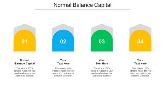 Normal Balance Capital Ppt Powerpoint Presentation Outline Slideshow Cpb