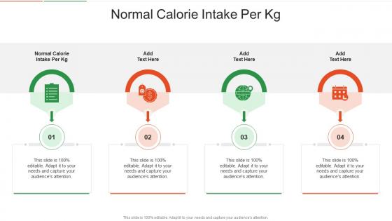 Normal Calorie Intake Per Kg In Powerpoint And Google Slides Cpb