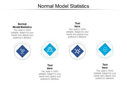 Normal model statistics ppt powerpoint presentation show slideshow cpb