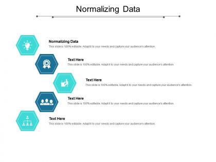 Normalizing data ppt powerpoint presentation styles background image cpb