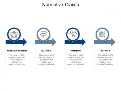 Normative claims ppt powerpoint presentation outline shapes cpb
