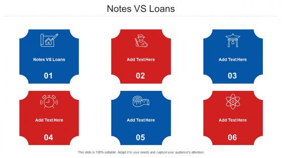 Notes VS Loans Ppt Powerpoint Presentation Styles Images Cpb
