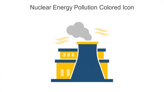 Nuclear Energy Pollution Colored Icon In Powerpoint Pptx Png And Editable Eps Format