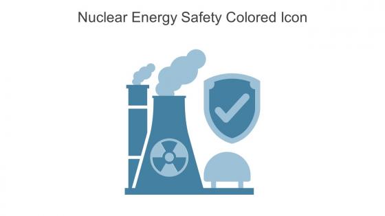 Nuclear Energy Safety Colored Icon In Powerpoint Pptx Png And Editable Eps Format