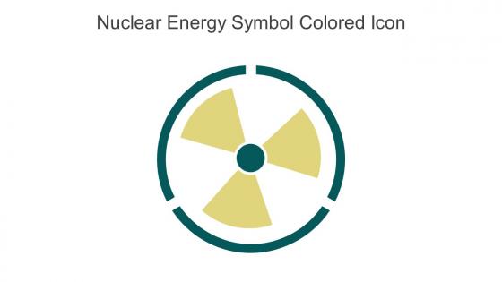 Nuclear Energy Symbol Colored Icon In Powerpoint Pptx Png And Editable Eps Format