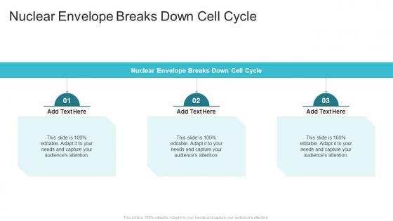 Nuclear Envelope Breaks Down Cell Cycle In Powerpoint And Google Slides Cpb