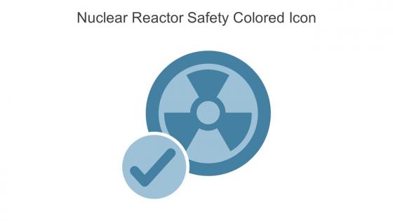 Nuclear Reactor Safety Colored Icon In Powerpoint Pptx Png And Editable Eps Format
