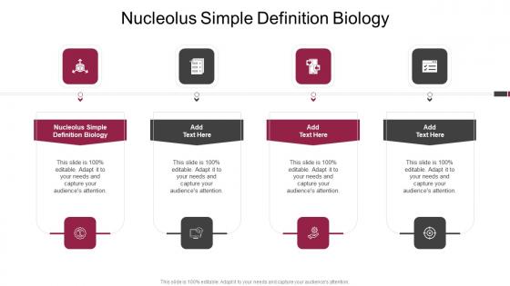 Nucleolus Simple Definition Biology In Powerpoint And Google Slides Cpb