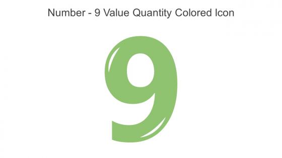 Number 9 Value Quantity Colored Icon In Powerpoint Pptx Png And Editable Eps Format
