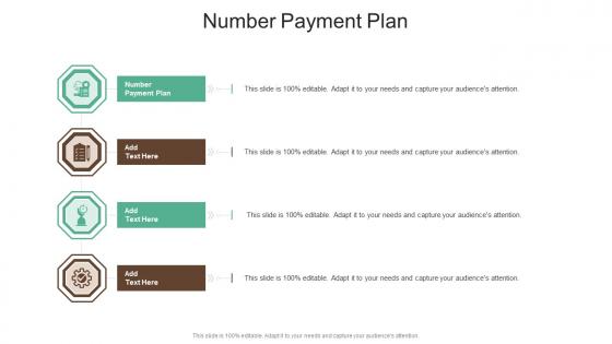 Number Payment Plan In Powerpoint And Google Slides Cpb