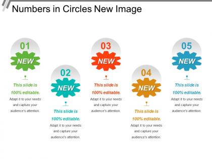 Numbers in circles new image