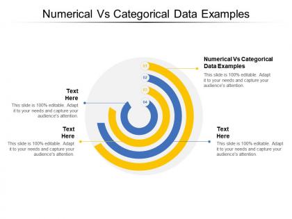Numerical vs categorical data examples ppt powerpoint presentation pictures graphics design cpb