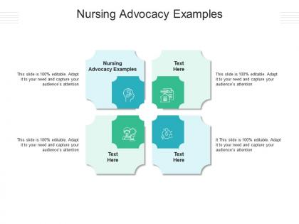 Nursing advocacy examples ppt powerpoint presentation clipart cpb