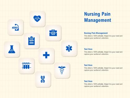 Nursing pain management ppt powerpoint presentation file layout