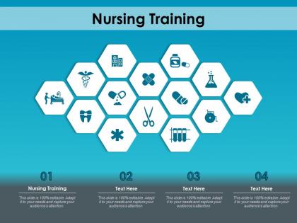 Nursing training ppt powerpoint presentation model graphics