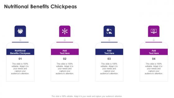 Nutritional Benefits Chickpeas In Powerpoint And Google Slides Cpb