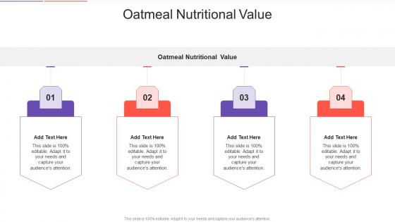 Oatmeal Nutritional Value In Powerpoint And Google Slides Cpb