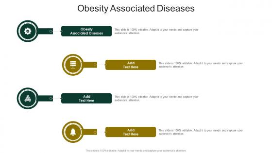 Obesity Associated Diseases In Powerpoint And Google Slides Cpb