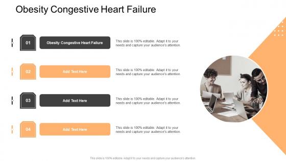 Obesity Congestive Heart Failure In Powerpoint And Google Slides Cpb