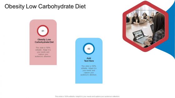 Obesity Low Carbohydrate Diet In Powerpoint And Google Slides Cpb
