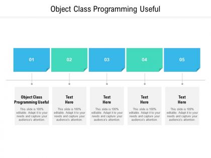 Object class programming useful ppt powerpoint presentation summary design inspiration cpb