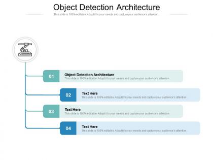 Object detection architecture ppt powerpoint presentation styles graphic images cpb