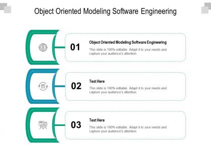 Object oriented modeling software engineering ppt powerpoint presentation show shapes cpb
