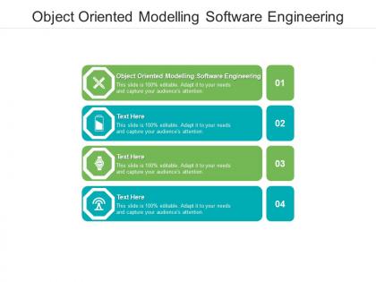 Object oriented modelling software engineering ppt powerpoint presentation show templates cpb