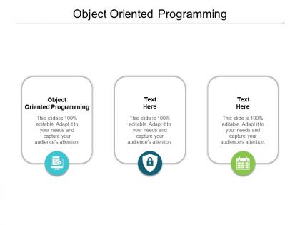 Object oriented programming ppt powerpoint presentation outline introduction cpb