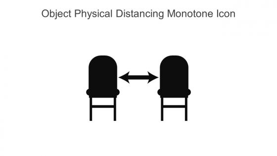 Object Physical Distancing Monotone Icon In Powerpoint Pptx Png And Editable Eps Format