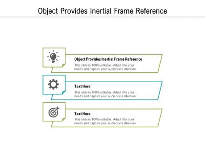 Object provides inertial frame reference ppt powerpoint presentation ideas rules cpb