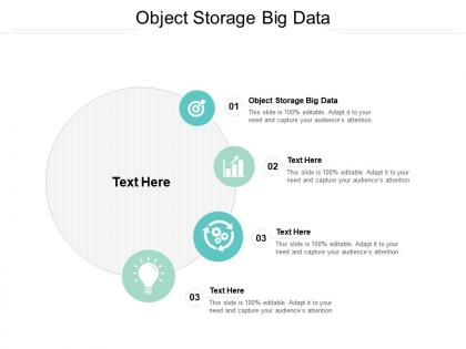 Object storage big data ppt powerpoint presentation gallery images cpb