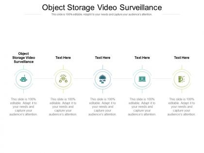Object storage video surveillance ppt powerpoint presentation pictures graphics cpb