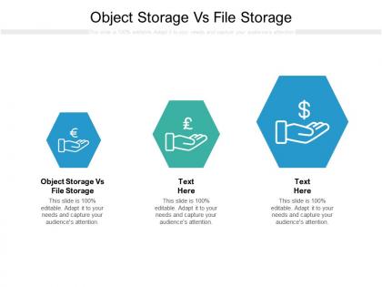 Object storage vs file storage ppt powerpoint presentation summary gallery cpb