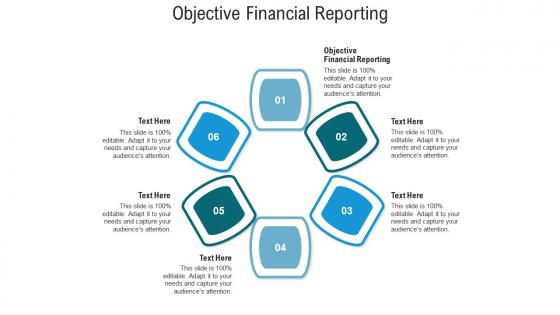 Objective financial reporting ppt powerpoint presentation outline example introduction cpb