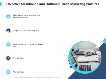Objective for inbound and outbound trade marketing practices inbound outbound trade