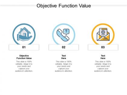 Objective function value ppt powerpoint presentation professional background cpb