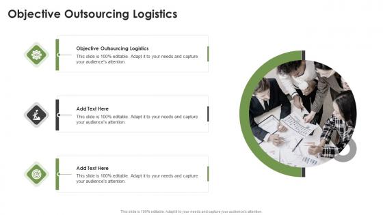 Objective Outsourcing Logistics In Powerpoint And Google Slides Cpb