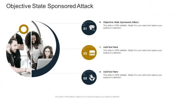Objective State Sponsored Attack In Powerpoint And Google Slides Cpb